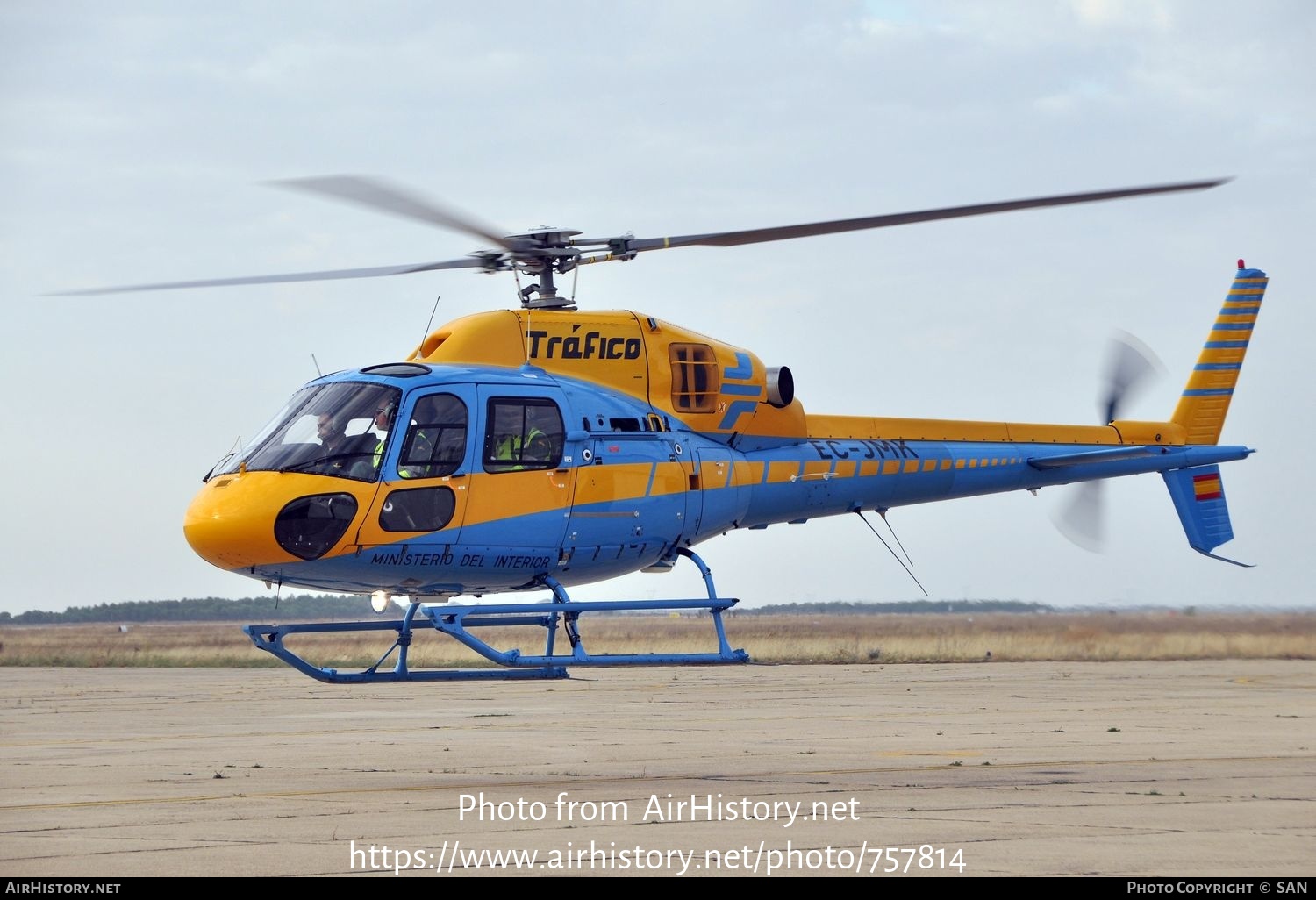 Aircraft Photo of EC-JMK | Eurocopter AS-355N Ecureuil 2 | Trafico - Ministerio del Interior | AirHistory.net #757814