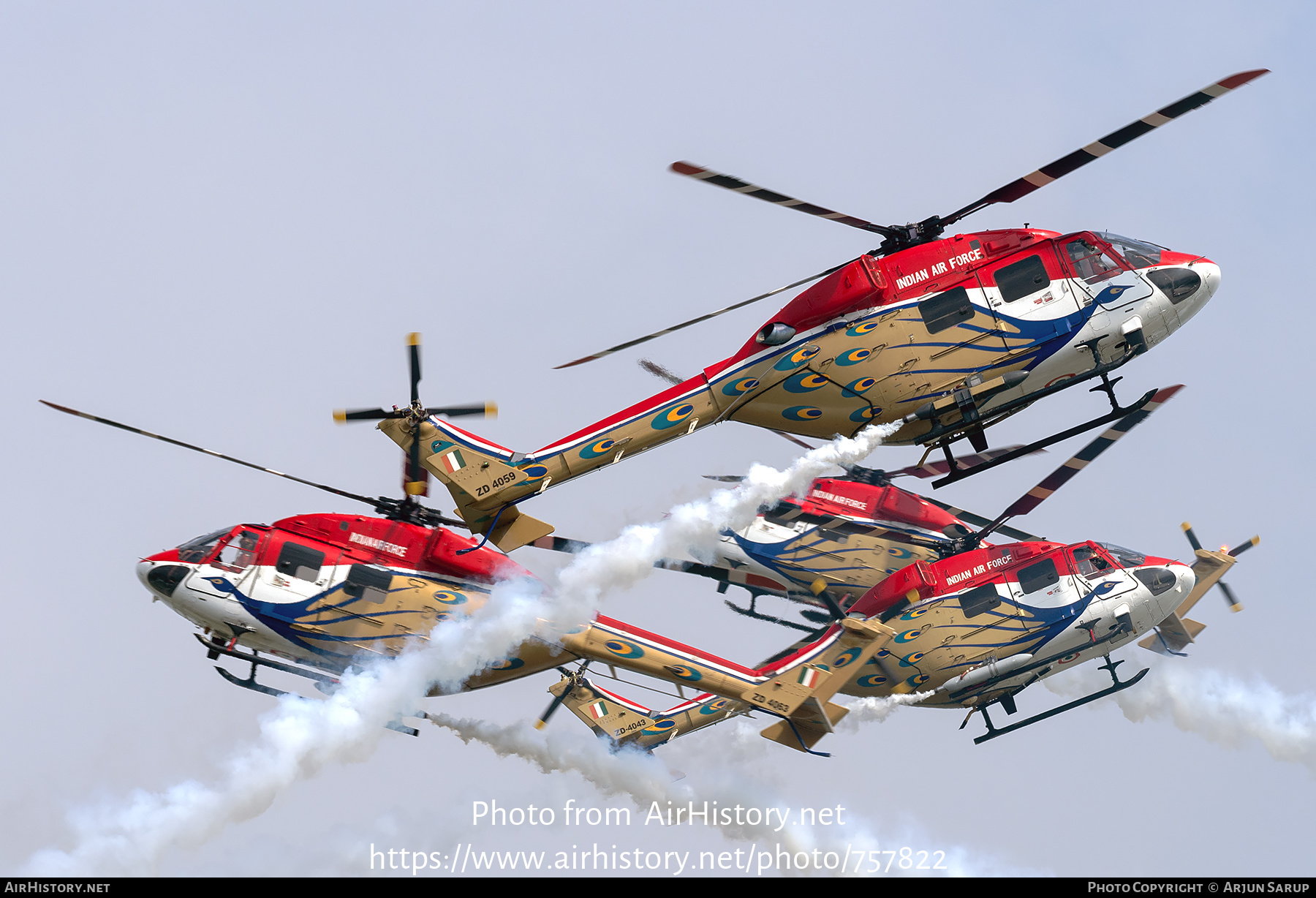 Aircraft Photo of ZD4059 | Hindustan ALH Dhruv | India - Air Force | AirHistory.net #757822