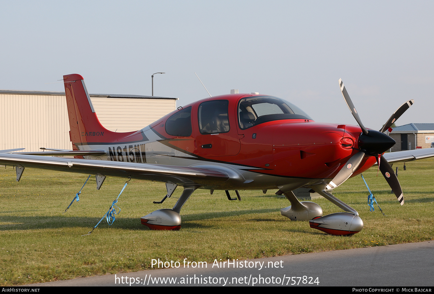 Aircraft Photo of N815MW | Cirrus SR-22T G5-GTS Carbon | AirHistory.net #757824