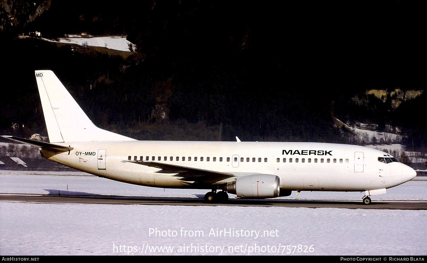 Aircraft Photo of OY-MMD | Boeing 737-3L9 | Maersk Air | AirHistory.net #757826