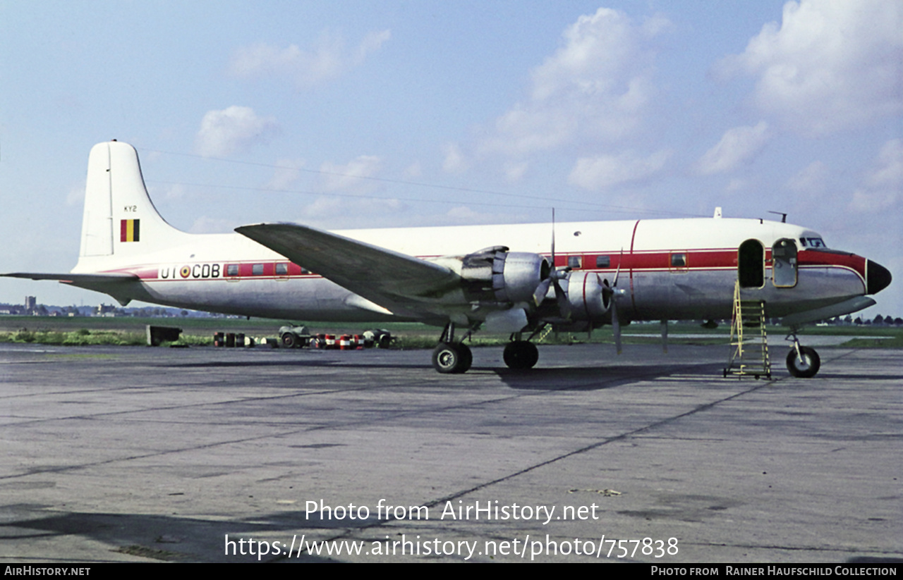 Aircraft Photo of KY-2 | Douglas DC-6A | Belgium - Air Force | AirHistory.net #757838