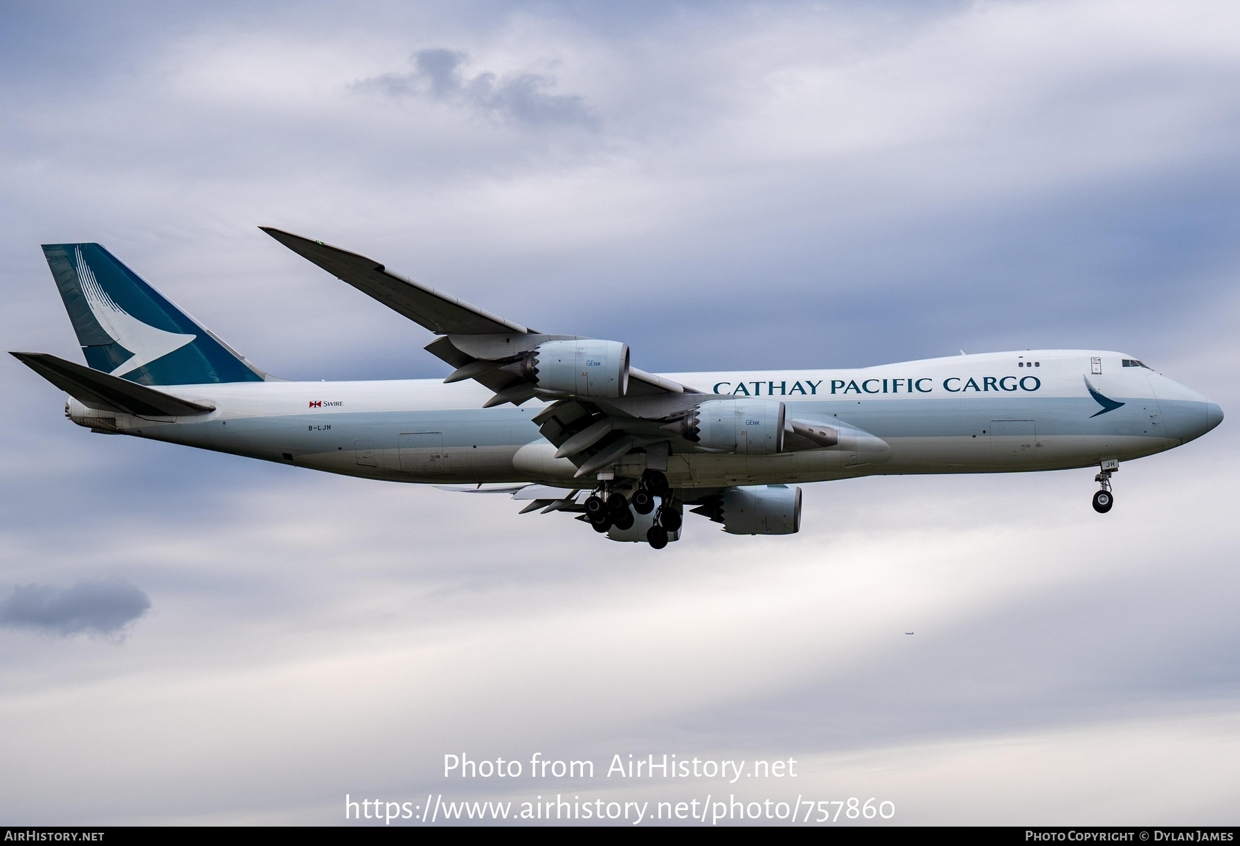 Aircraft Photo of B-LJH | Boeing 747-867F/SCD | Cathay Pacific Airways Cargo | AirHistory.net #757860