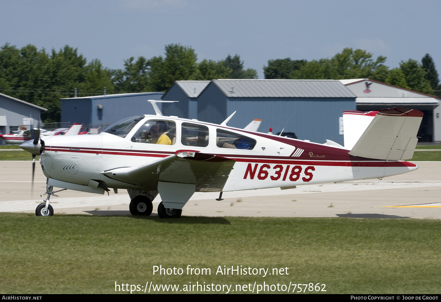 Aircraft Photo of N6318S | Beech V35B Bonanza | AirHistory.net #757862