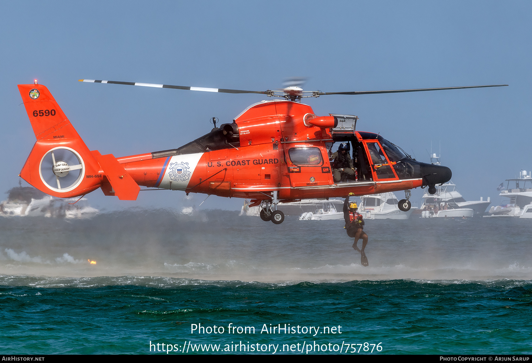 Aircraft Photo of 6590 | Aerospatiale MH-65E Dolphin | USA - Coast Guard | AirHistory.net #757876