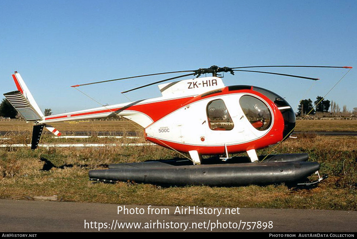 Aircraft Photo of ZK-HIA | Hughes 500C (369HS) | AirHistory.net #757898