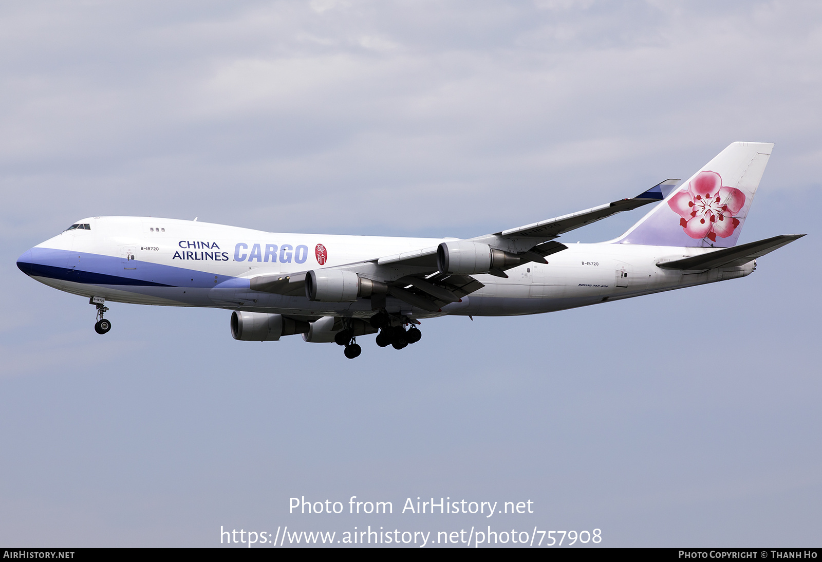 Aircraft Photo of B-18720 | Boeing 747-409F/SCD | China Airlines Cargo | AirHistory.net #757908