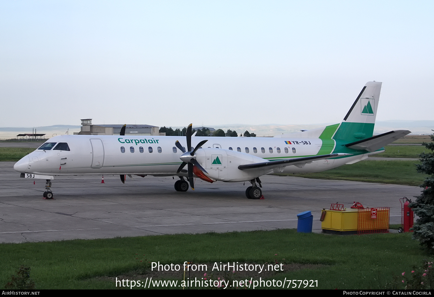 Aircraft Photo of YR-SBJ | Saab 2000 | Carpatair | AirHistory.net #757921