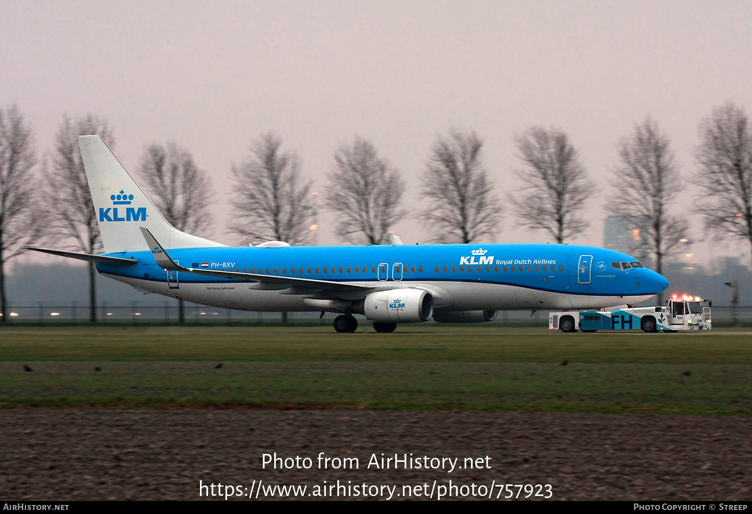 Aircraft Photo of PH-BXV | Boeing 737-8K2 | KLM - Royal Dutch Airlines | AirHistory.net #757923