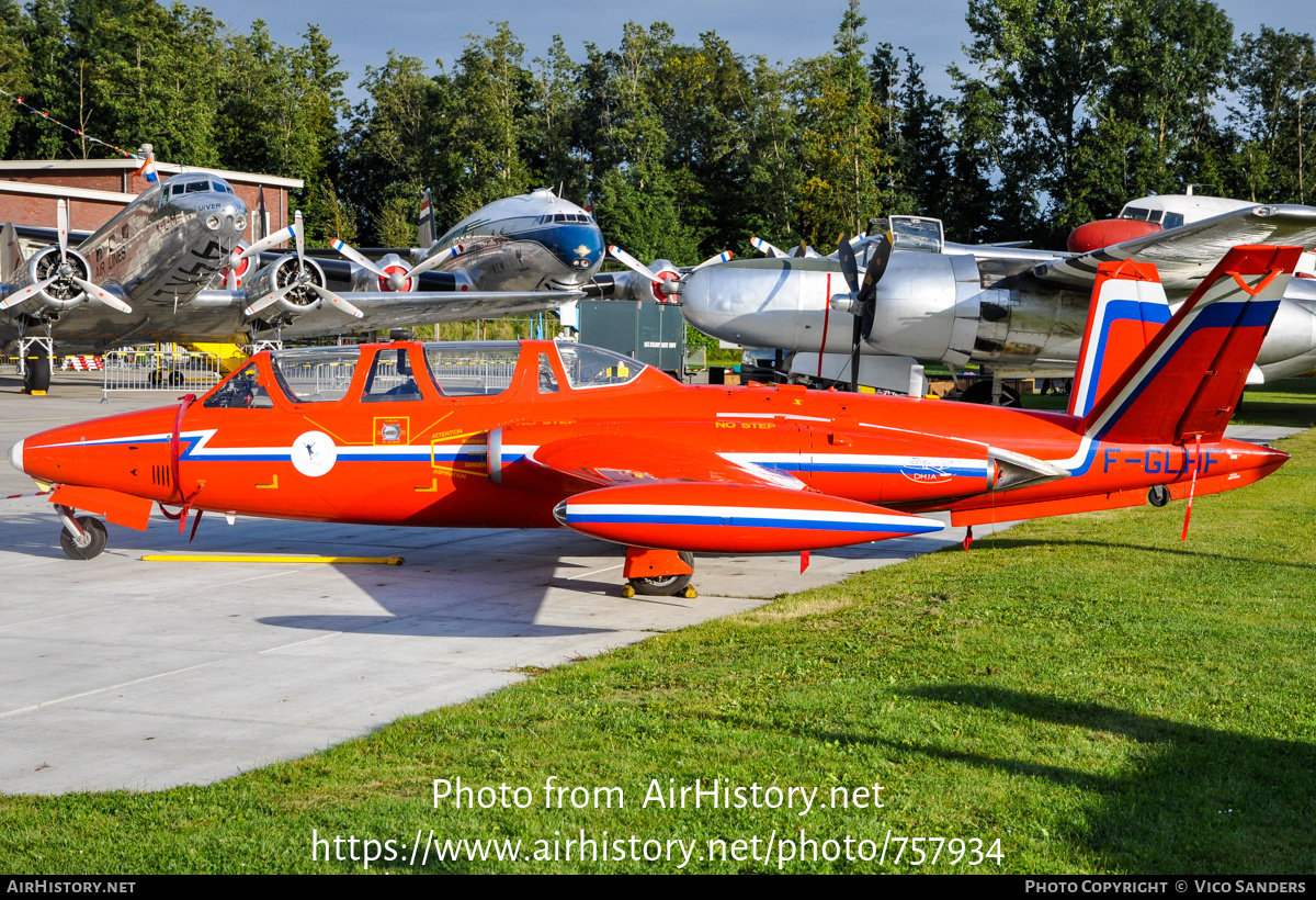 Aircraft Photo of F-GLHF | Fouga CM-170R-1 Magister | DHJA - Dutch Historic Jet Association | AirHistory.net #757934