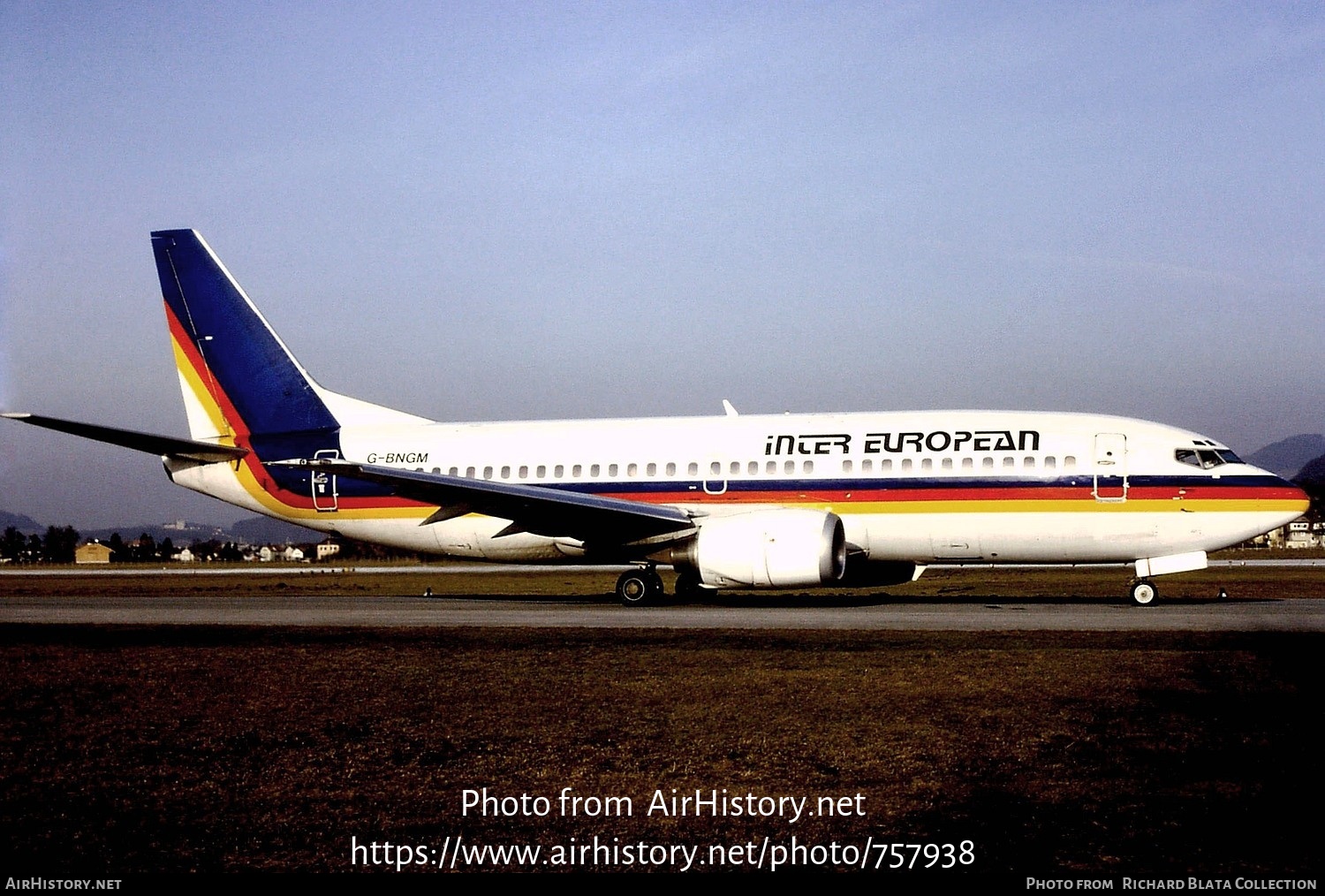 Aircraft Photo of G-BNGM | Boeing 737-3Y0 | Inter European Airways - IEA | AirHistory.net #757938