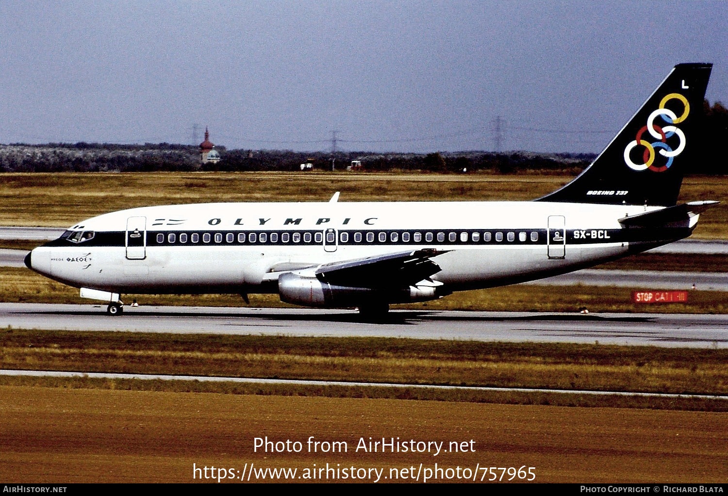 Aircraft Photo of SX-BCL | Boeing 737-284/Adv | Olympic | AirHistory.net #757965