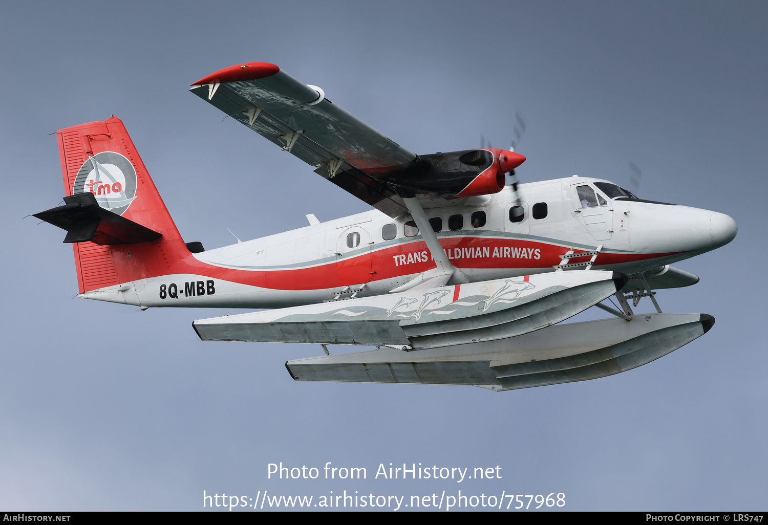 Aircraft Photo of 8Q-MBB | De Havilland Canada DHC-6-300 Twin Otter | Trans Maldivian Airways - TMA | AirHistory.net #757968