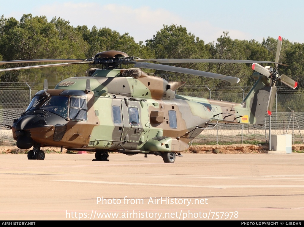 Aircraft Photo of HT.29-02 | NHI NH90 TTH | Spain - Army | AirHistory.net #757978