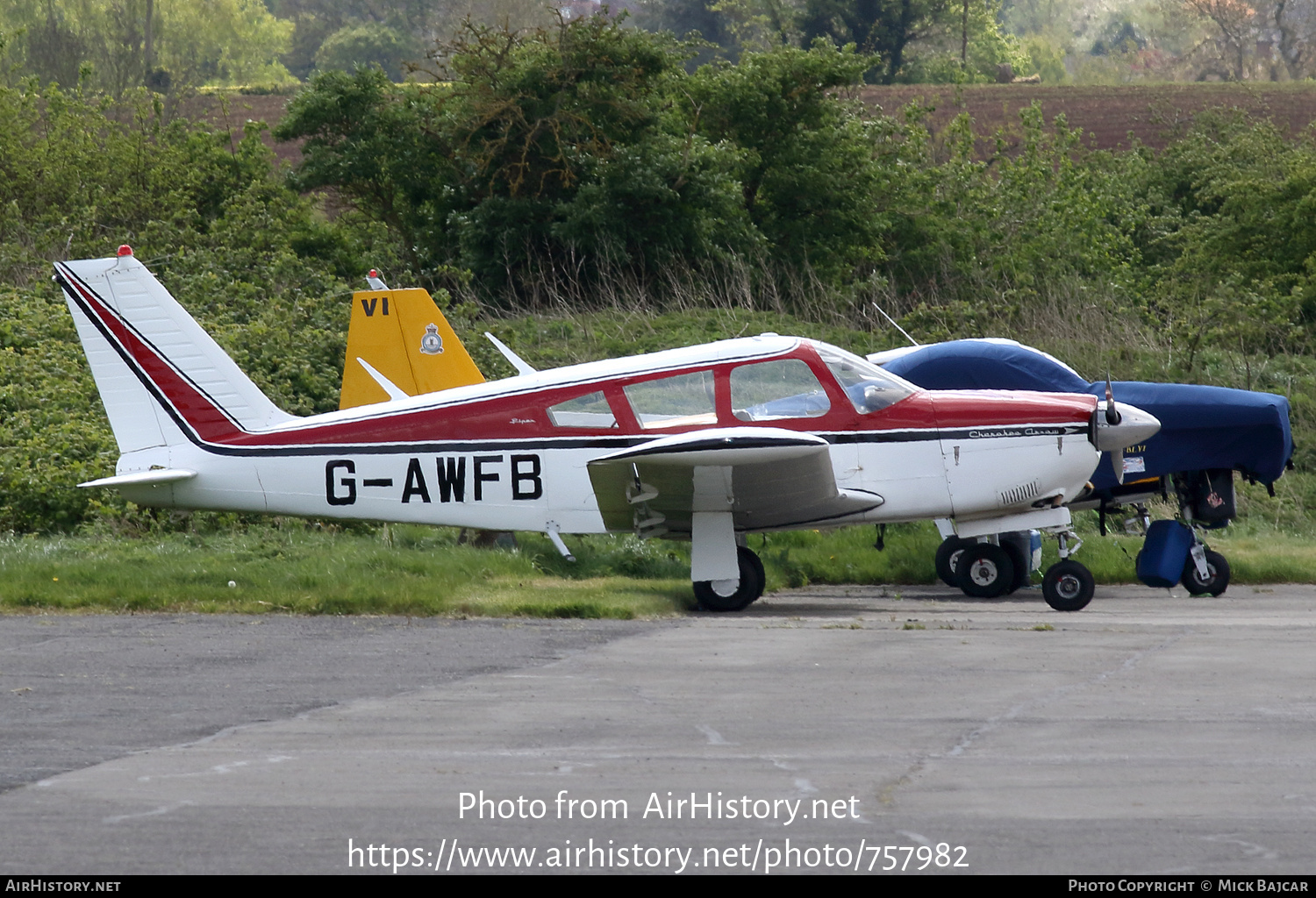 Aircraft Photo of G-AWFB | Piper PA-28R-180 Cherokee Arrow | AirHistory.net #757982