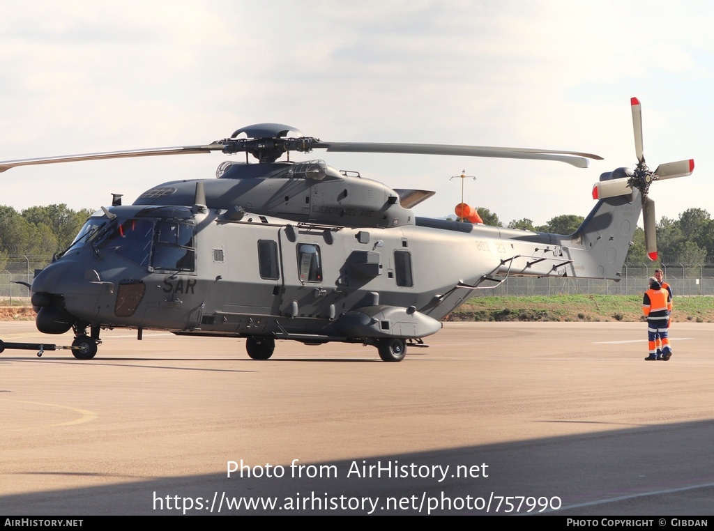 Aircraft Photo of HD.29-23 / 10304 | NHI NH90 TTH | Spain - Air Force | AirHistory.net #757990