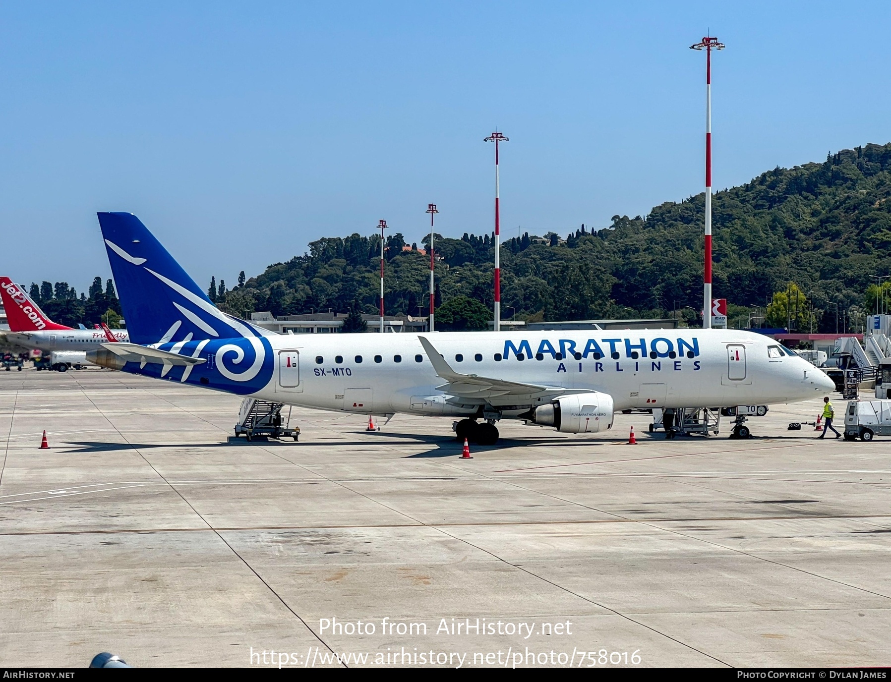 Aircraft Photo of SX-MTO | Embraer 175LR (ERJ-170-200LR) | Marathon Airlines | AirHistory.net #758016