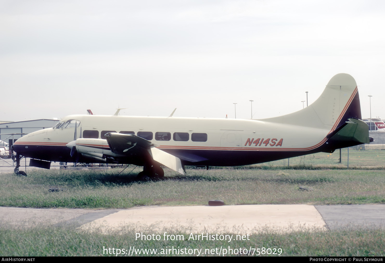 Aircraft Photo of N414SA | De Havilland D.H.114 Riley Heron 2 | AirHistory.net #758029