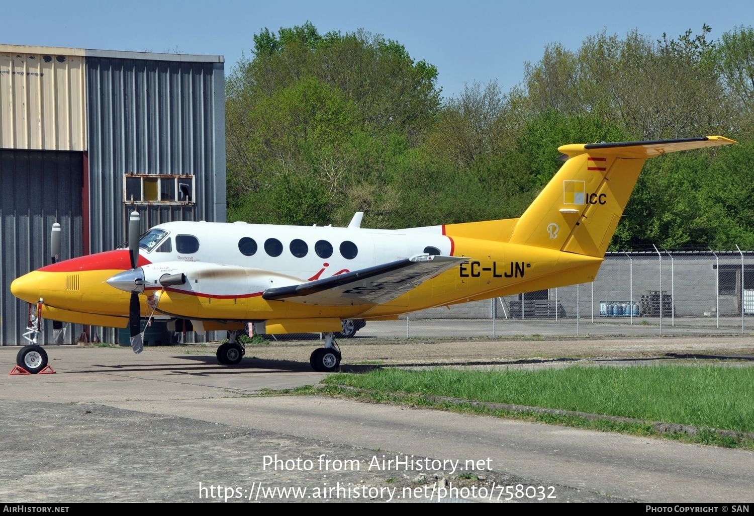 Aircraft Photo of EC-LJN | Hawker Beechcraft B200GT King Air | ICC - Institut Cartogràfic de Catalunya | AirHistory.net #758032