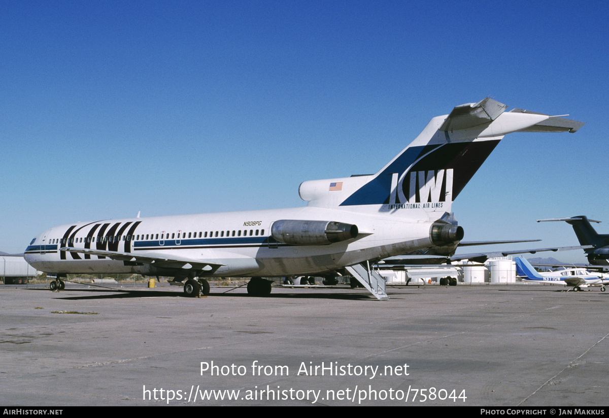 Aircraft Photo of N908PG | Boeing 727-276/Adv | Kiwi International Airlines | AirHistory.net #758044