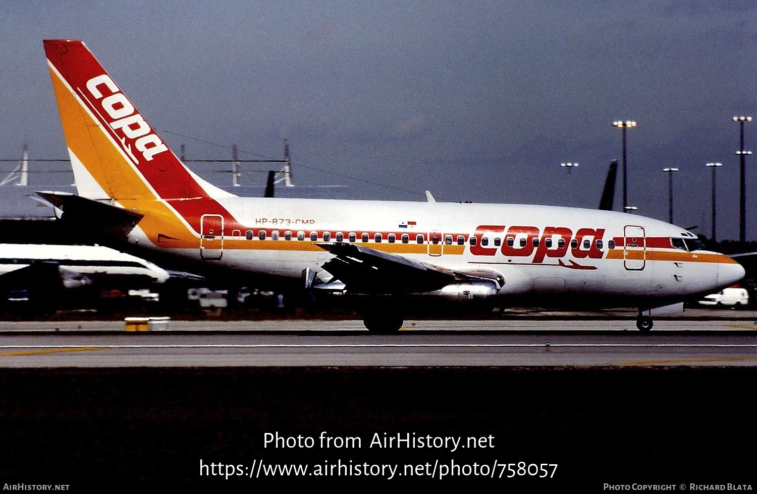 Aircraft Photo of HP-873-CMP | Boeing 737-112 | COPA Panama | AirHistory.net #758057