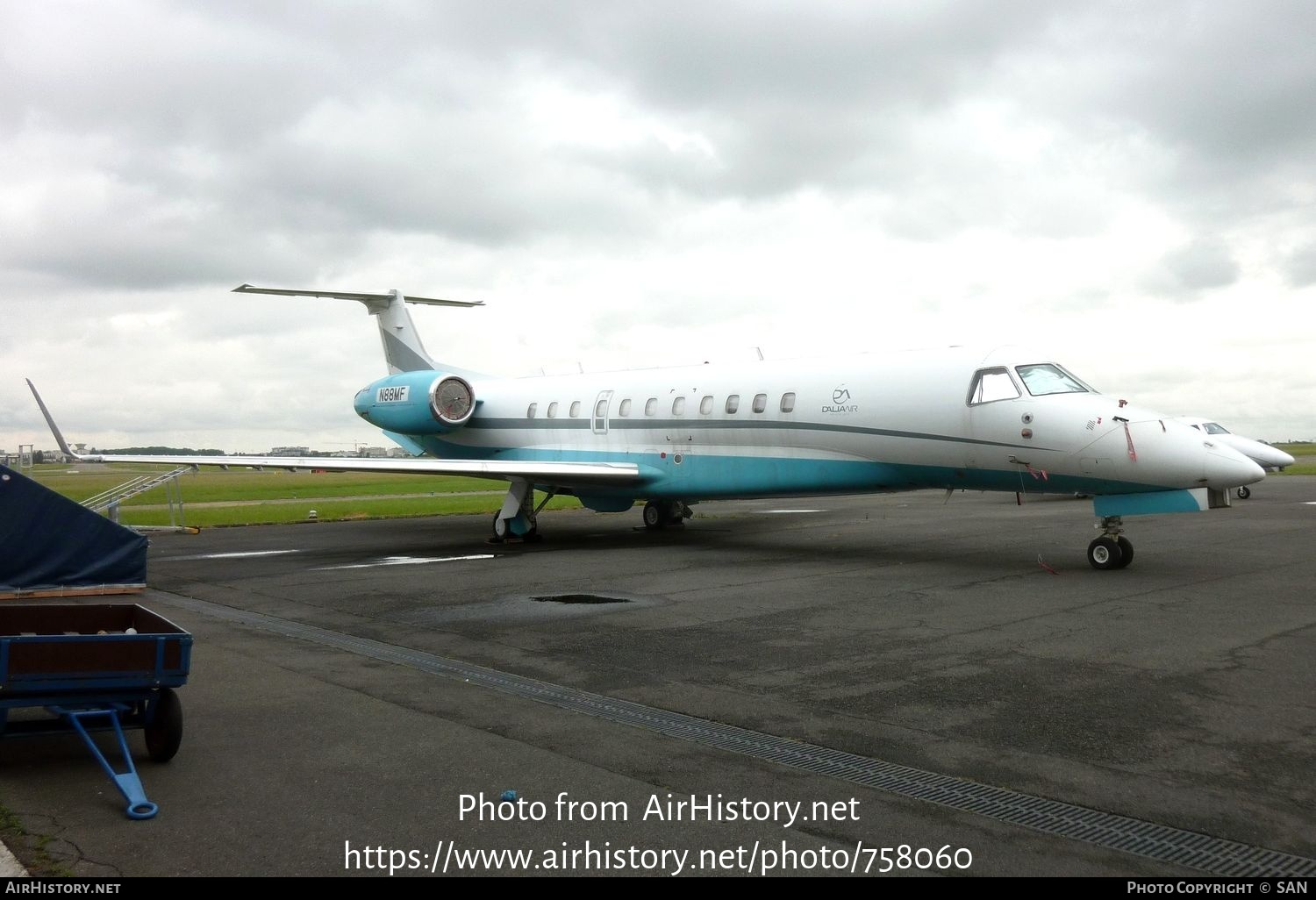 Aircraft Photo of N88MF | Embraer Legacy 600 (EMB-135BJ) | Dalia Air | AirHistory.net #758060