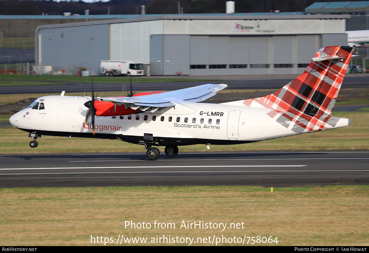 Aircraft Photo of G-LMRB | ATR ATR-42-500 | Loganair | AirHistory.net #758064