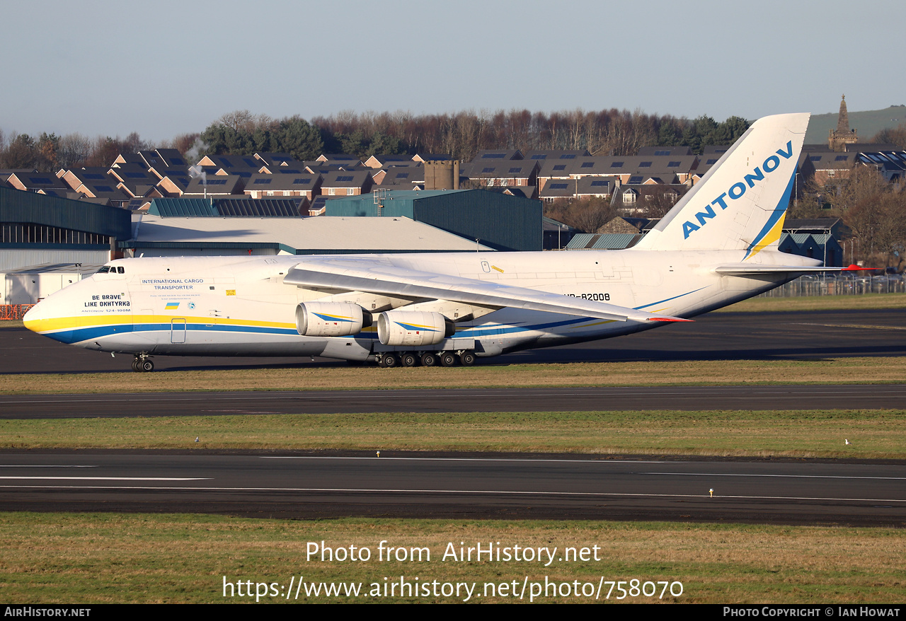 Aircraft Photo of UR-82008 | Antonov An-124-100M-150 Ruslan | Antonov Airlines | AirHistory.net #758070