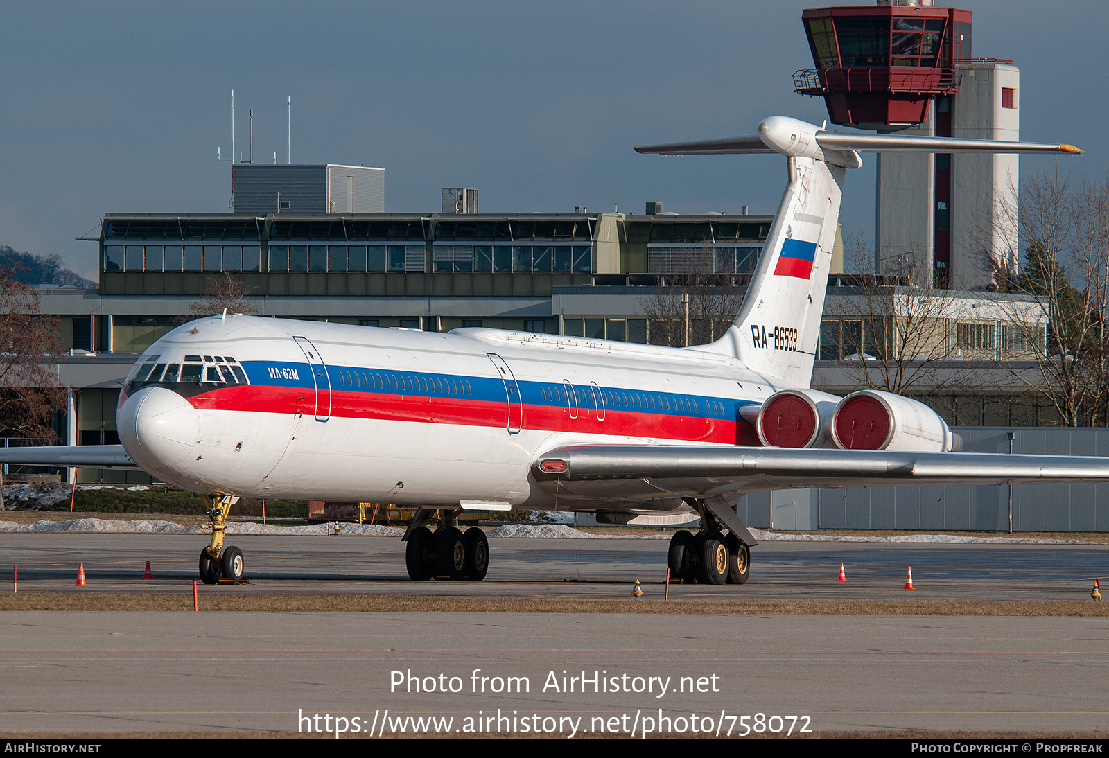 Aircraft Photo of RA-86539 | Ilyushin Il-62MK | Russia - Air Force | AirHistory.net #758072