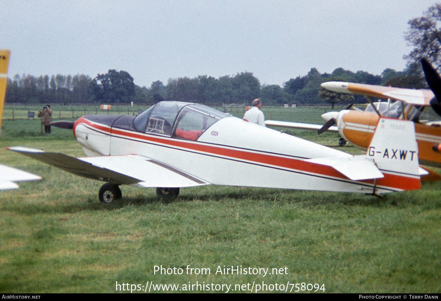 Aircraft Photo of G-AXWT | Jodel D-11 | AirHistory.net #758094