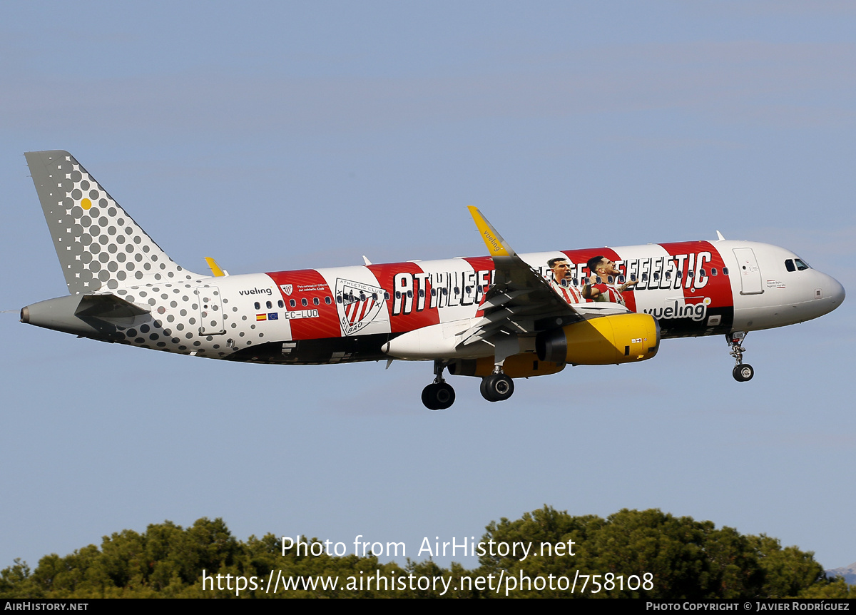 Aircraft Photo of EC-LUO | Airbus A320-232 | Vueling Airlines | AirHistory.net #758108