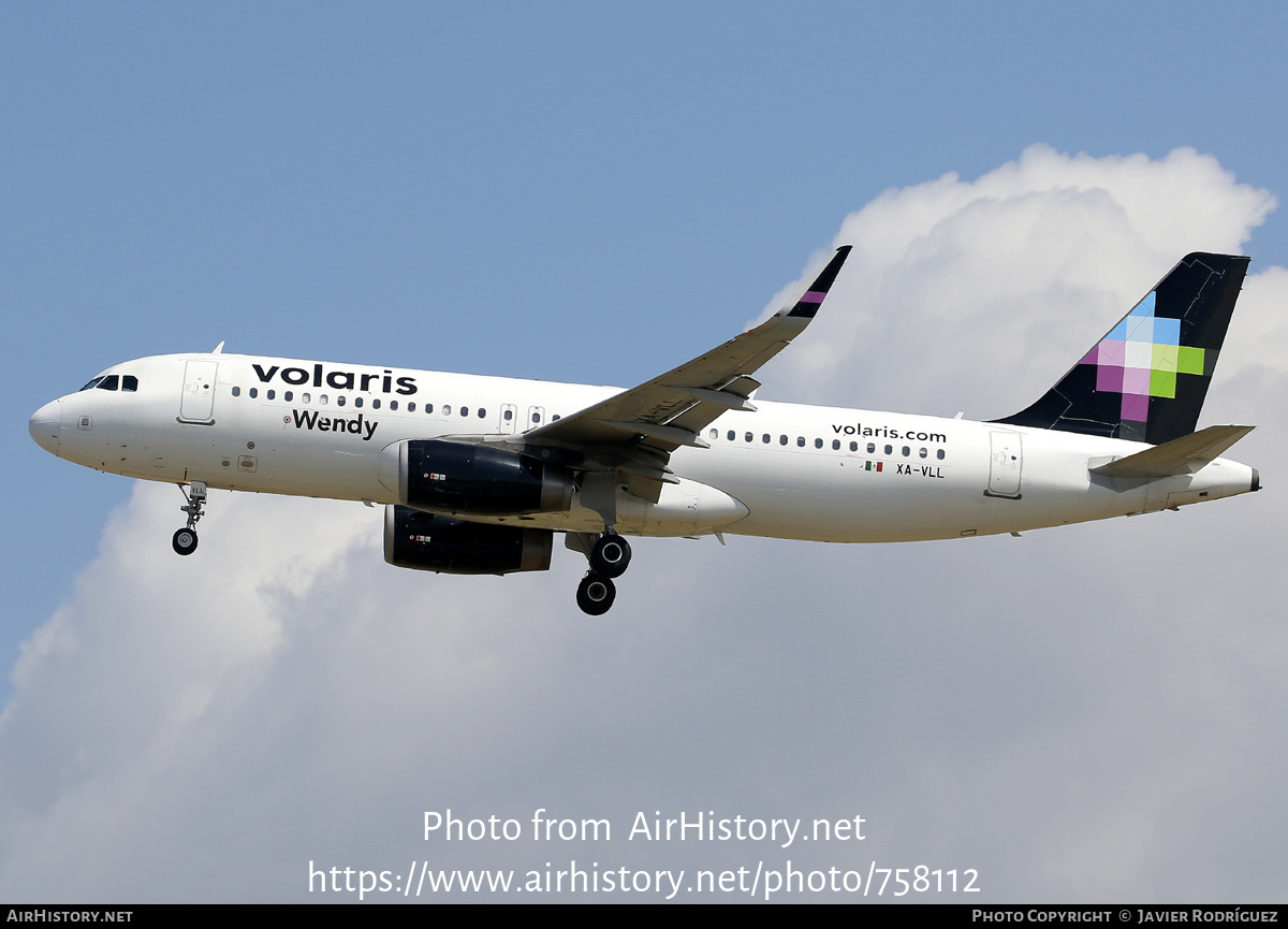 Aircraft Photo of XA-VLL | Airbus A320-233 | Volaris | AirHistory.net #758112