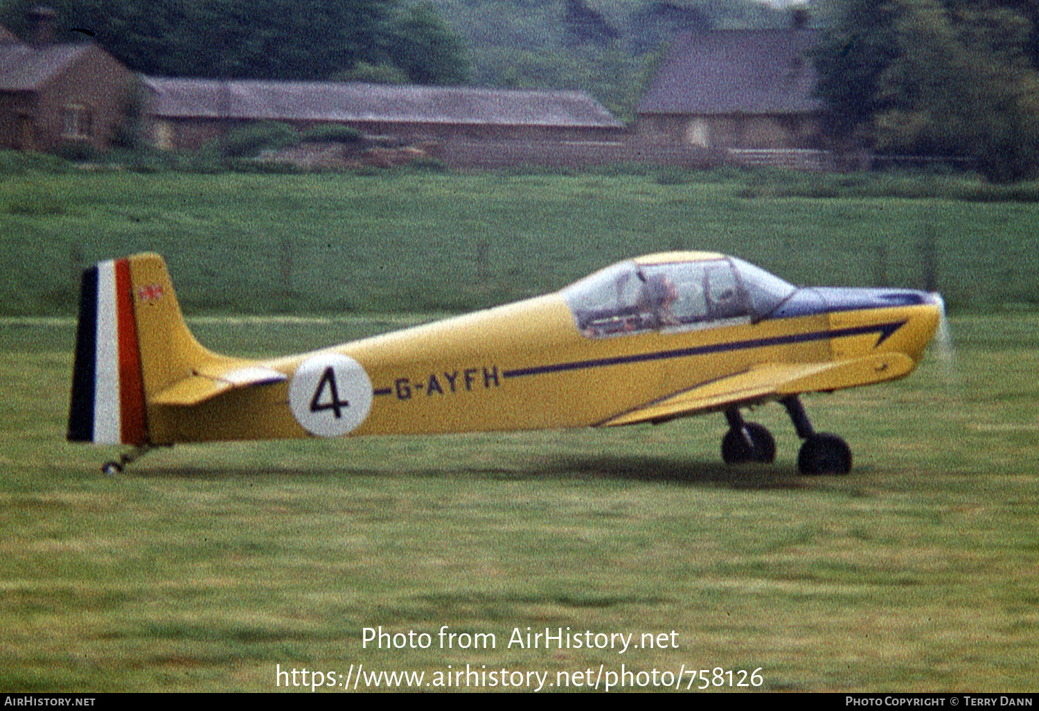 Aircraft Photo of G-AYFH | Rollason Druine D.62B Condor | AirHistory.net #758126