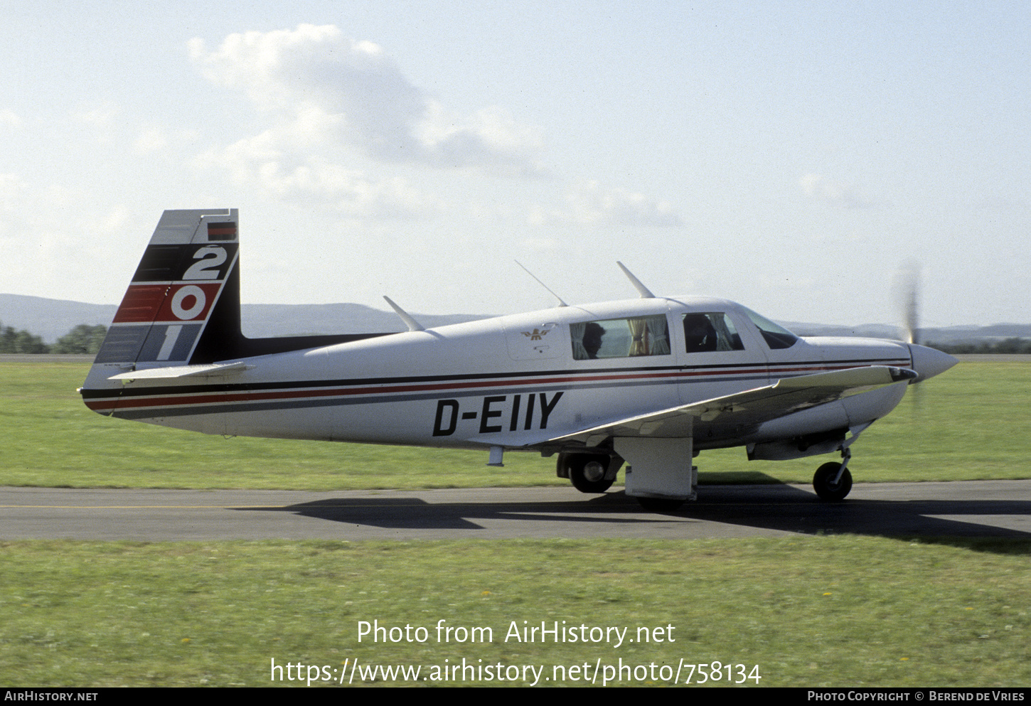 Aircraft Photo of D-EIIY | Mooney M-20J 201 | AirHistory.net #758134