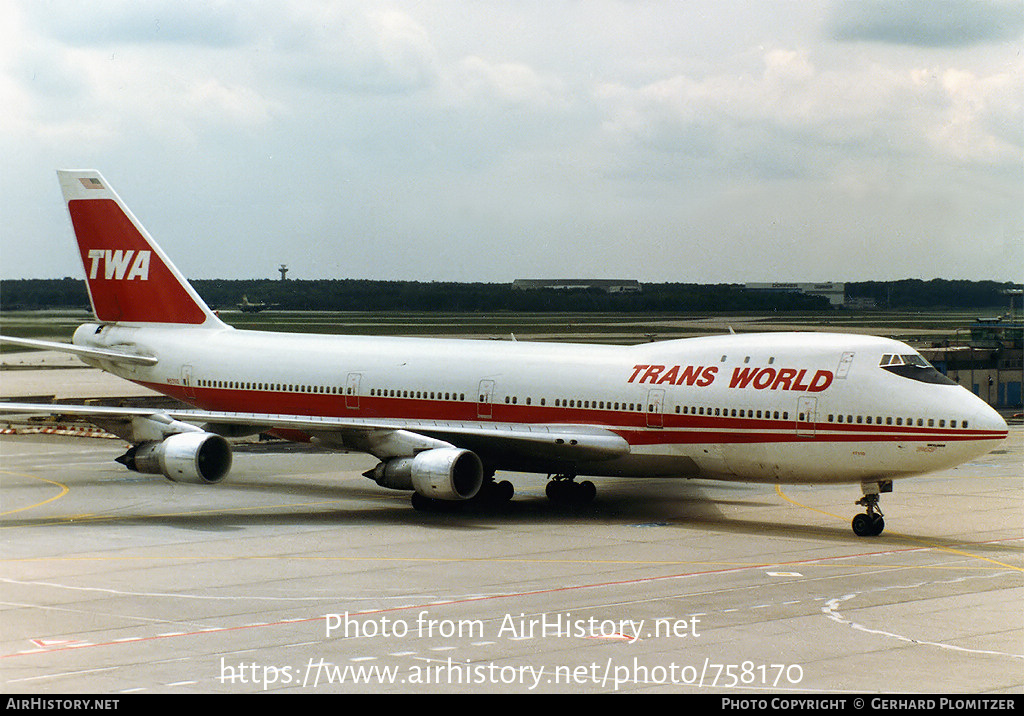 Aircraft Photo of N93119 | Boeing 747-131 | Trans World Airlines - TWA | AirHistory.net #758170