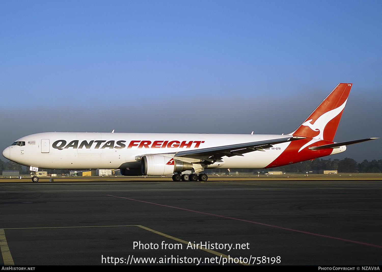 Aircraft Photo of VH-EFR | Boeing 767-381F | Qantas Freight | AirHistory.net #758198