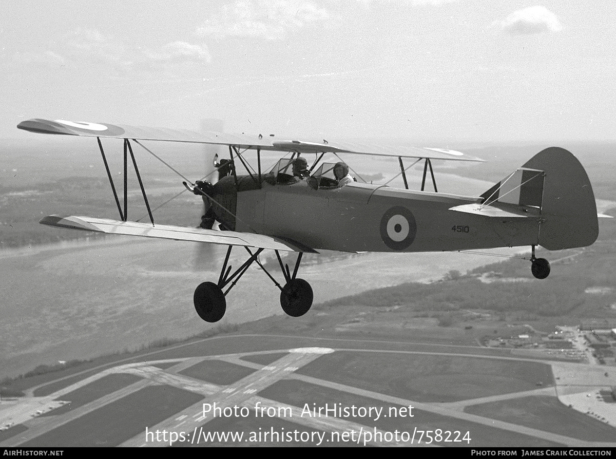 Aircraft Photo of CF-SUX / 4510 | Fleet 16B Finch Mk2 | Canada - Air Force | AirHistory.net #758224