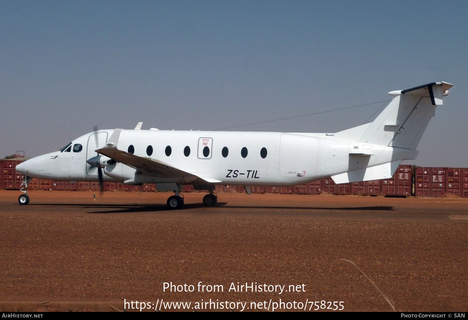 Aircraft Photo of ZS-TIL | Beech 1900D | AirHistory.net #758255