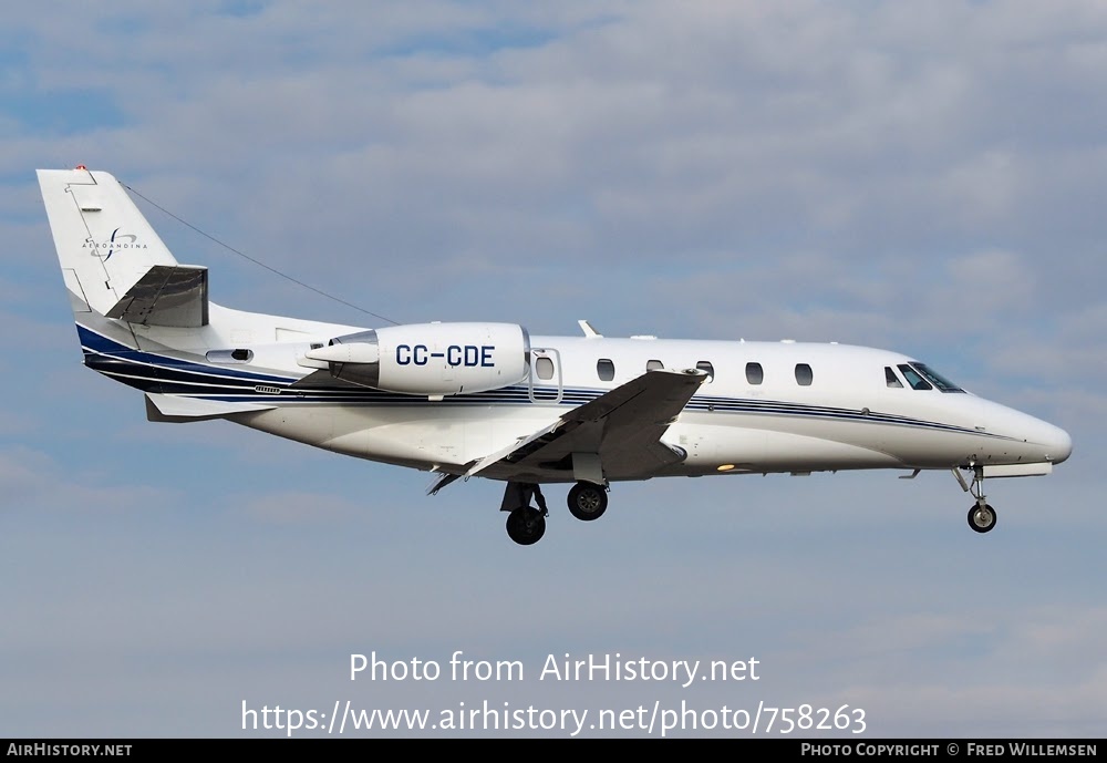 Aircraft Photo of CC-CDE | Cessna 560XL Citation XLS | Aero Andina | AirHistory.net #758263