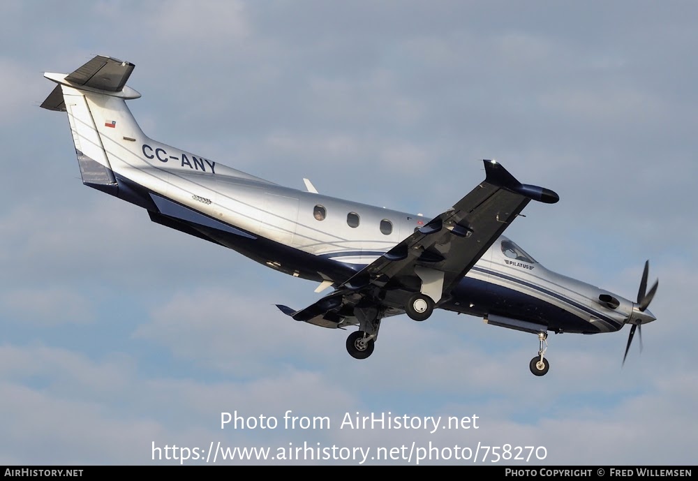 Aircraft Photo of CC-ANY | Pilatus PC-12/47E | AirHistory.net #758270