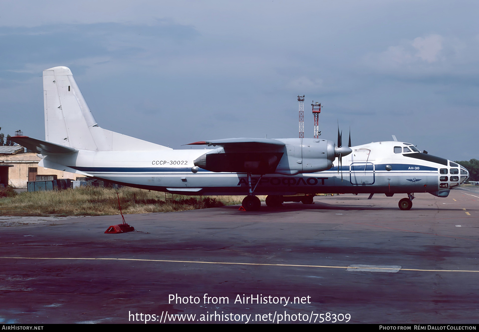 Aircraft Photo of CCCP-30022 | Antonov An-30 | Aeroflot | AirHistory.net #758309