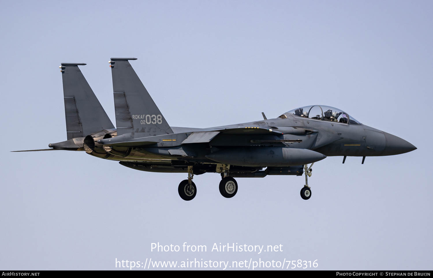 Aircraft Photo of 02-038 | Boeing F-15K Slam Eagle | South Korea - Air Force | AirHistory.net #758316