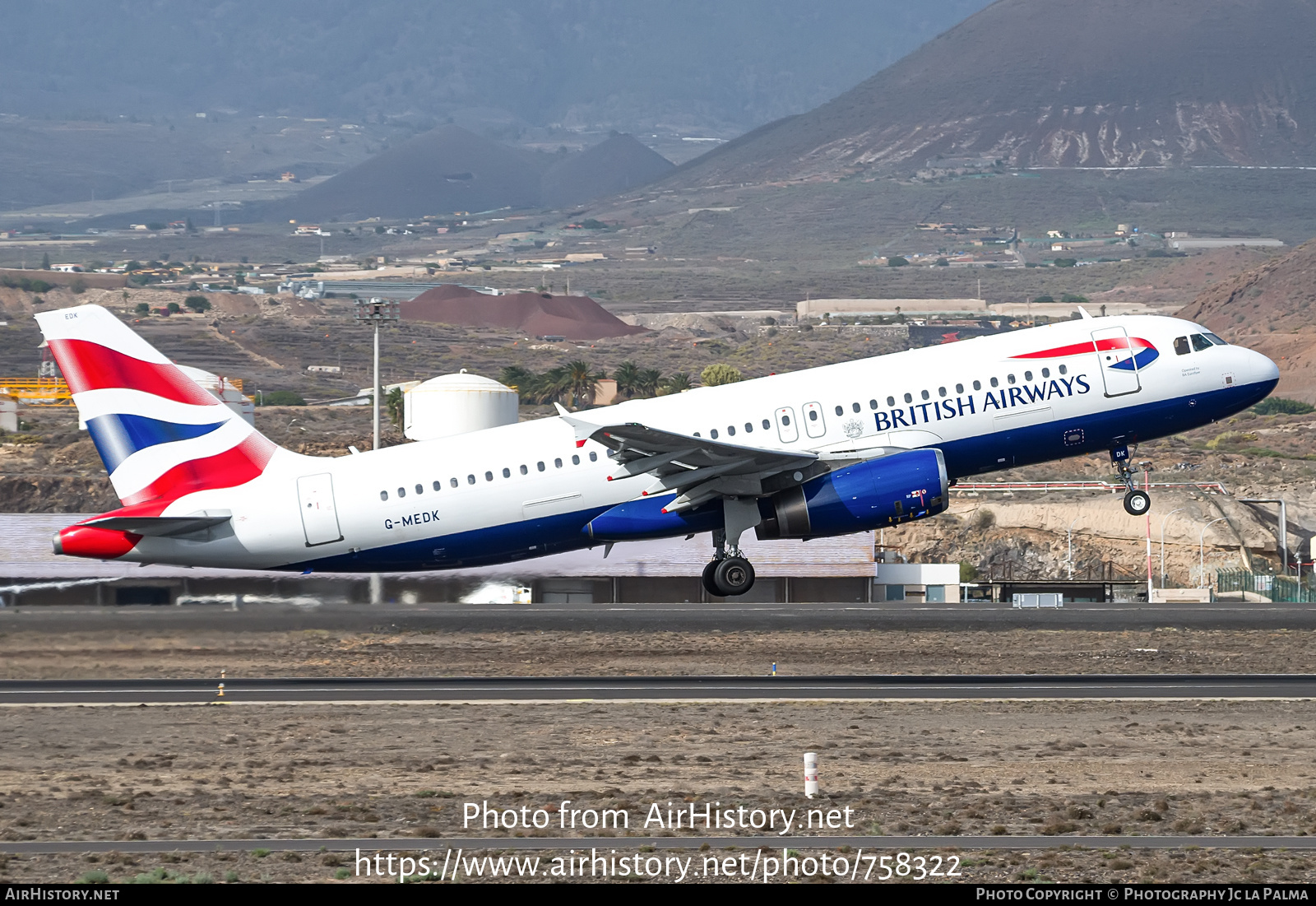 Aircraft Photo of G-MEDK | Airbus A320-232 | British Airways | AirHistory.net #758322