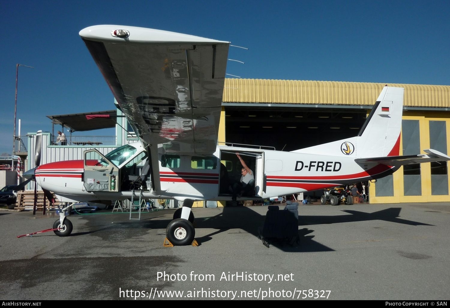 Aircraft Photo of D-FRED | Cessna 208 Caravan I | AirHistory.net #758327