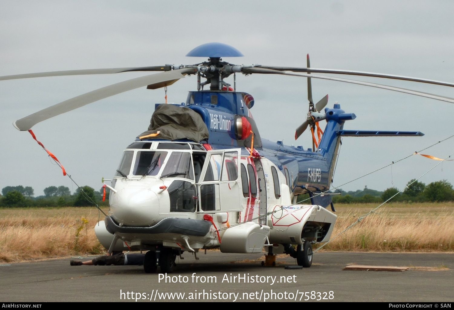 Aircraft Photo of F-HUFG | Eurocopter EC-225LP Super Puma Mk2+ | Héli-Union | AirHistory.net #758328