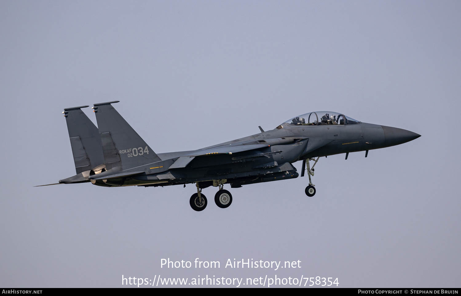 Aircraft Photo of 02-034 | Boeing F-15K Slam Eagle | South Korea - Air Force | AirHistory.net #758354