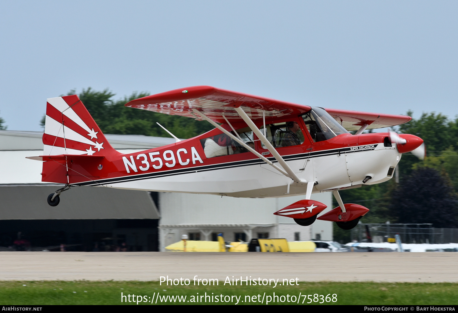 Aircraft Photo of N359CA | American Champion 8KCAB-180 Super Decathlon | AirHistory.net #758368