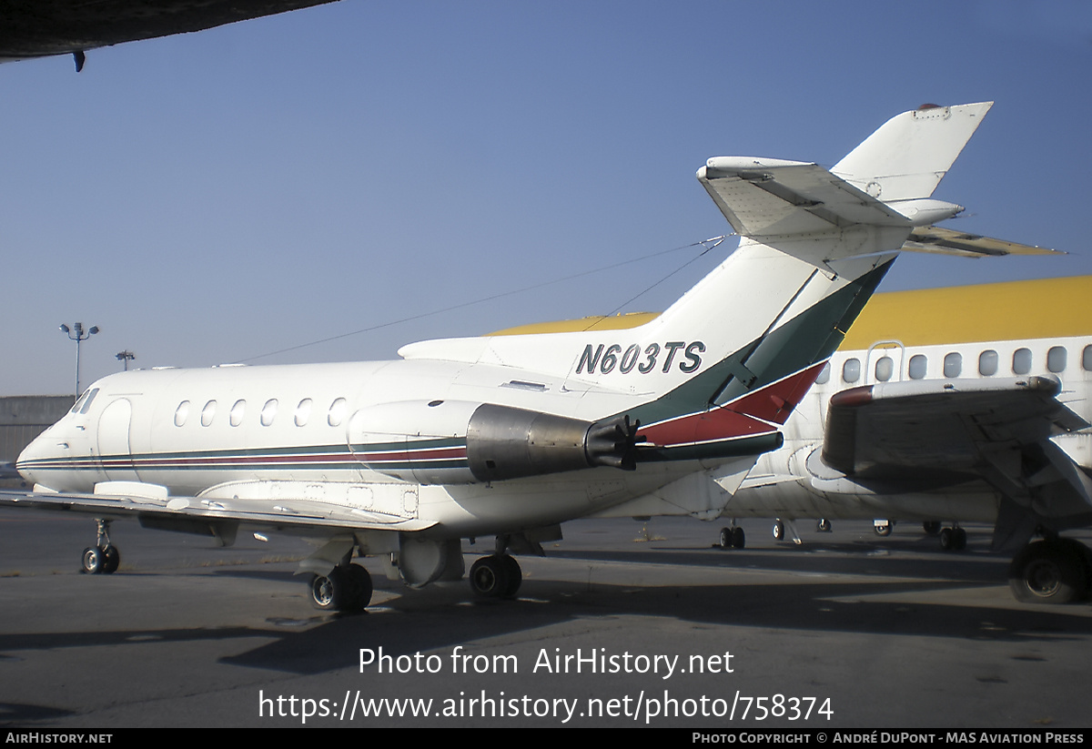 Aircraft Photo of N603TS | Hawker Siddeley HS-125-600B | AirHistory.net #758374