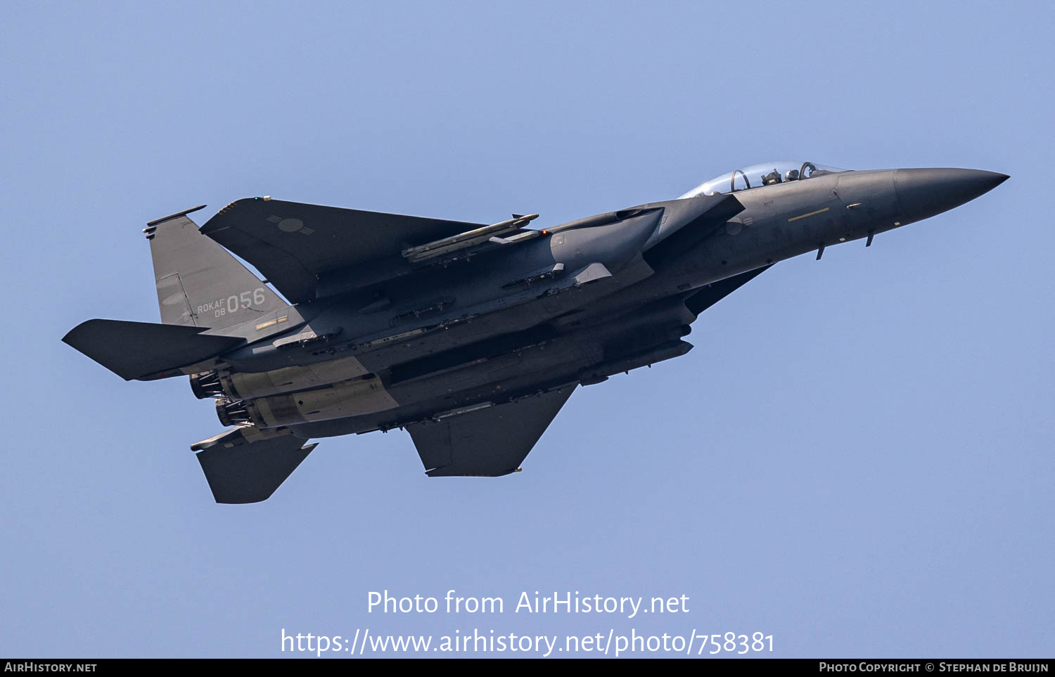 Aircraft Photo of 08-056 | Boeing F-15K Slam Eagle | South Korea - Air Force | AirHistory.net #758381