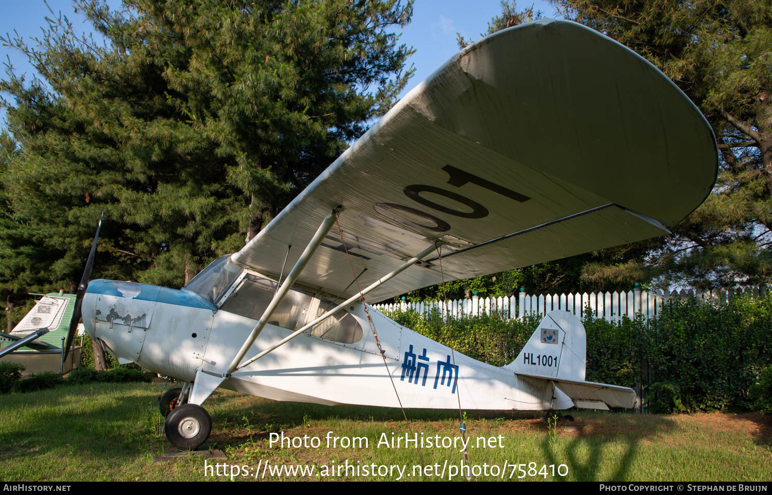 Aircraft Photo of HL1001 | Aeronca 7BCM Champion | AirHistory.net #758410