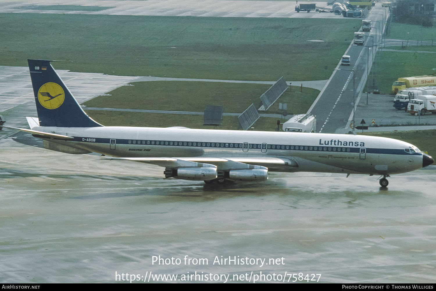 Aircraft Photo of D-ABOB | Boeing 707-430 | Lufthansa | AirHistory.net #758427